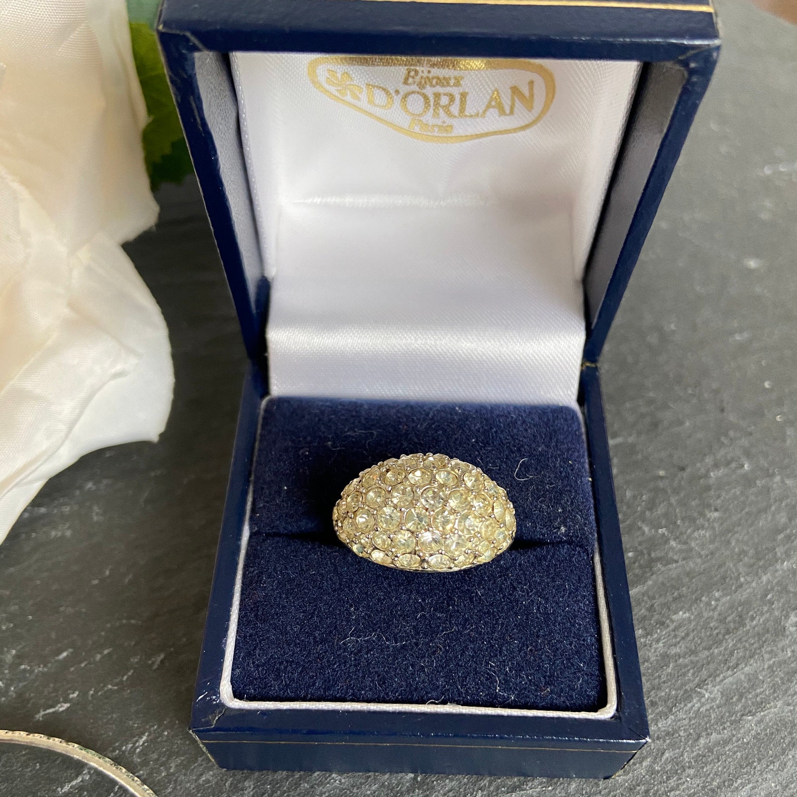 Fabulous Cocktail Rings Bijoux D'Orlan Paris Vintage Etsy