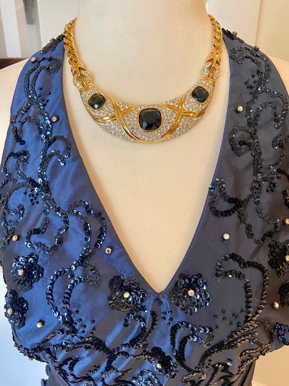Vintage Ballgown by Jovani - 100% Silk; Formal Ev… - image 4