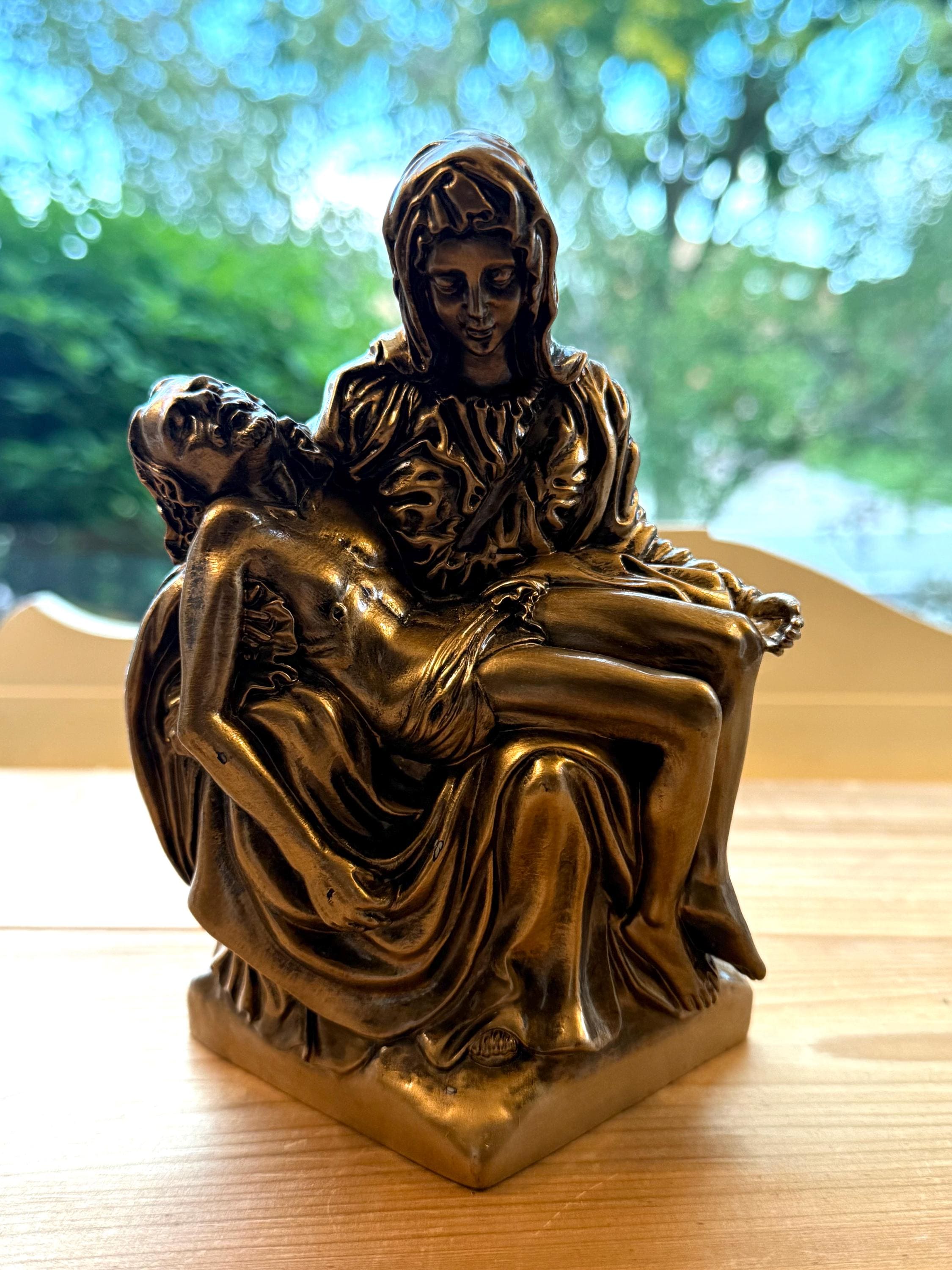 Religious Figurine - La Pieta - Etsy 日本