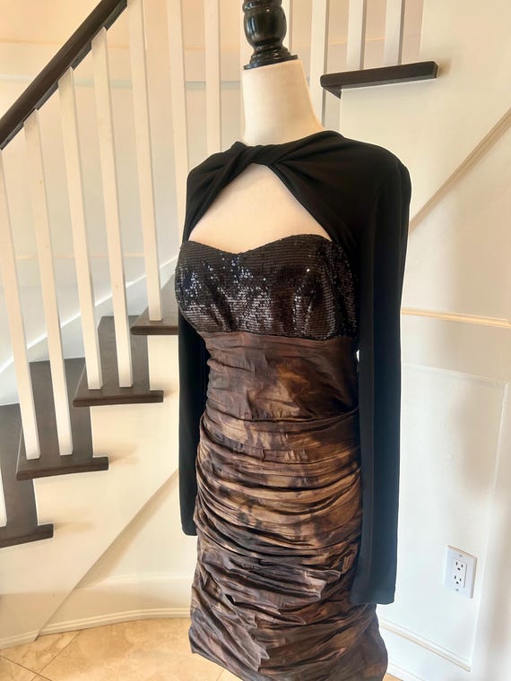 Nicole Miller::パーティードレス:8[RESALE] Nicole Miller Vintage Y2K Cocktail Dress Size 10 - Evening