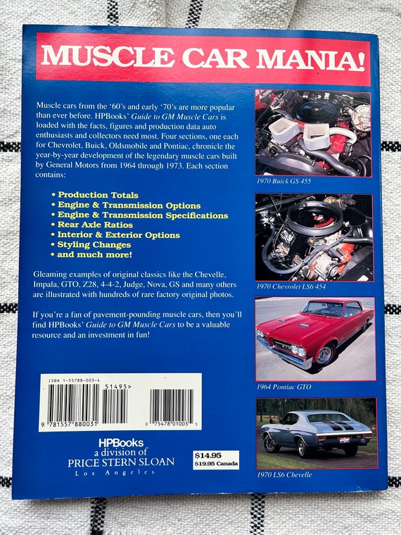 洋書　MUSCLE CAR CHRONICLE Muscle Car Chronicle: Auto Editors of Consumer Guide