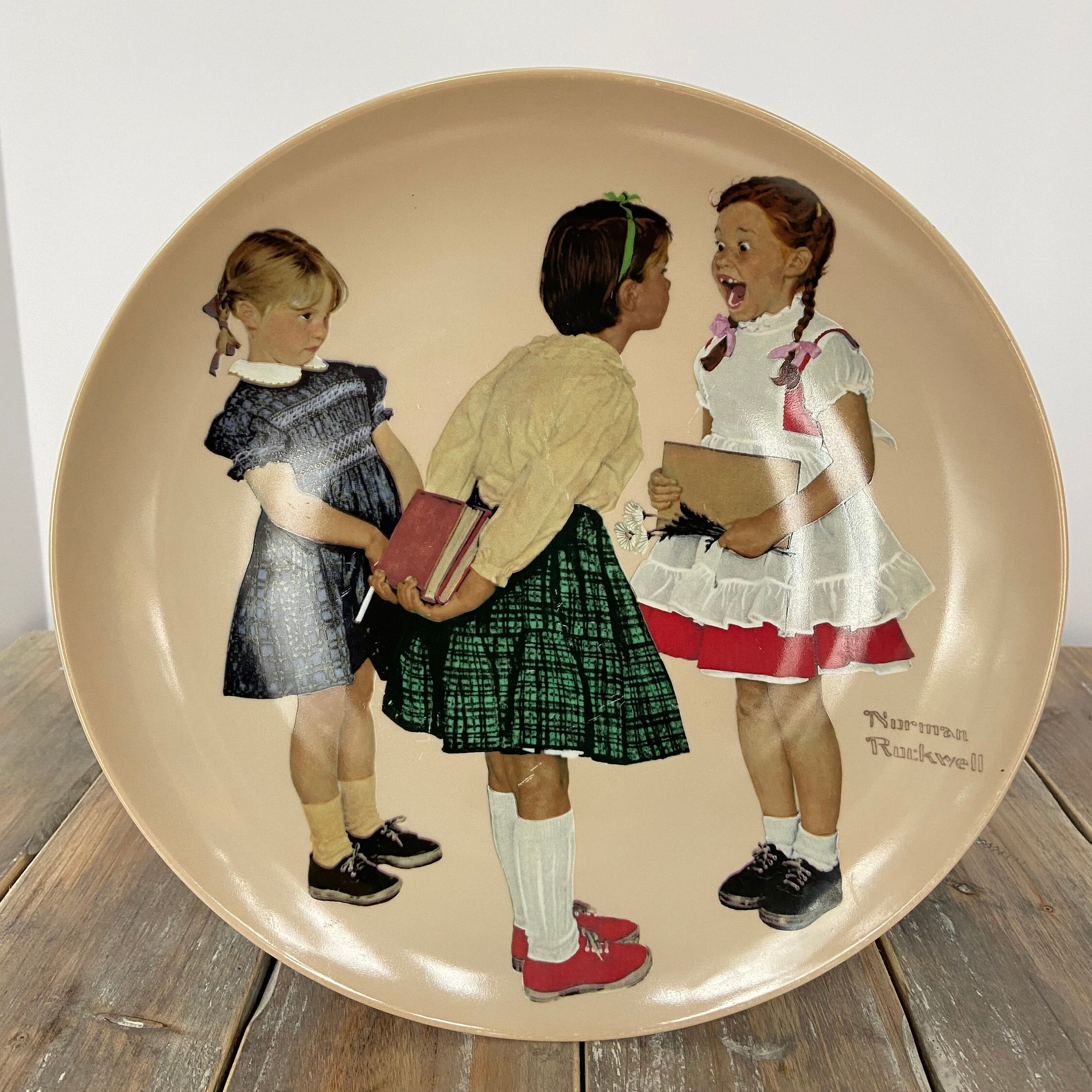 Norman Rockwell Collector Plate checkup Limited Etsy Canada