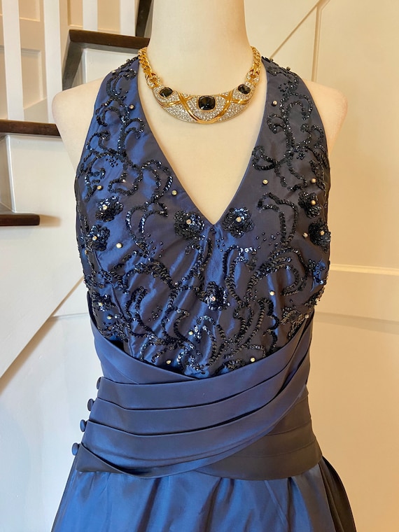 Vintage Ballgown by Jovani - 100% Silk; Formal Ev… - image 3