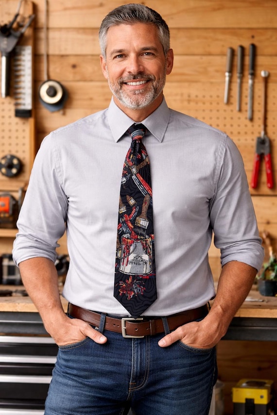 Home Improvement Tie - Gift for DIY Dad