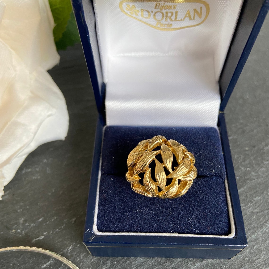 Fabulous Cocktail Rings Bijoux D'Orlan Paris Vintage Etsy