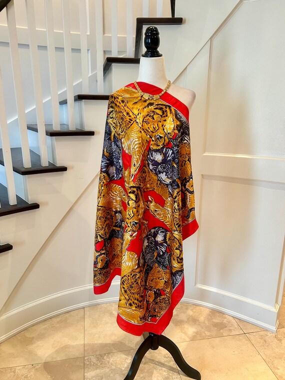 Jungle Disco Silk Scarf main image 1