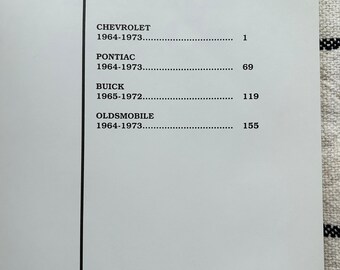 Guide to GM Muscle Cars 1964-1973 Book - Classic Cars