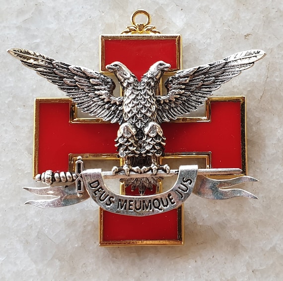 33° Grado - Collarin, Rito Escocés Antiguo Y Aceptado. Collarines 33 - Foto 4