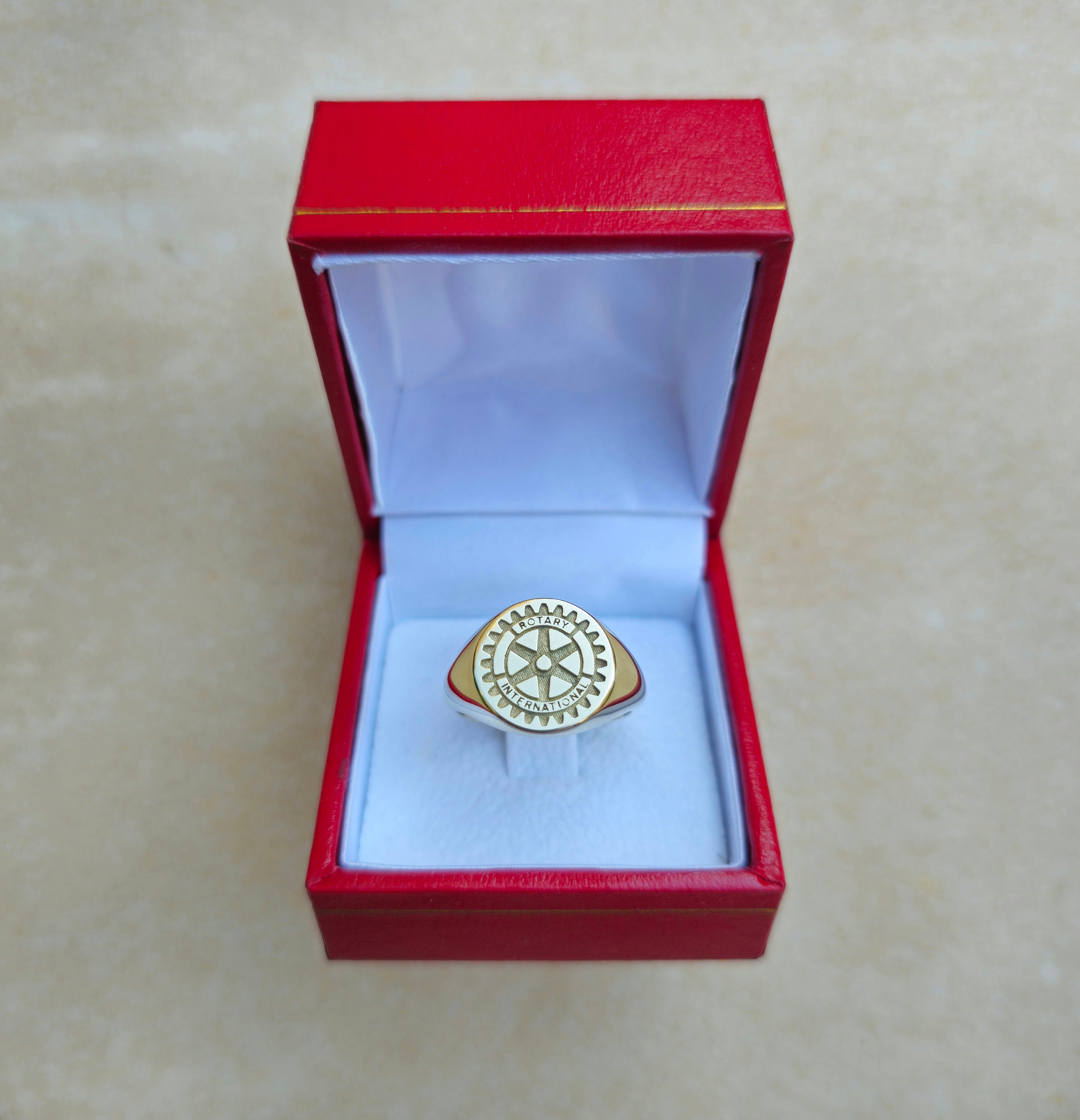 Rotary Club Ring - Etsy
