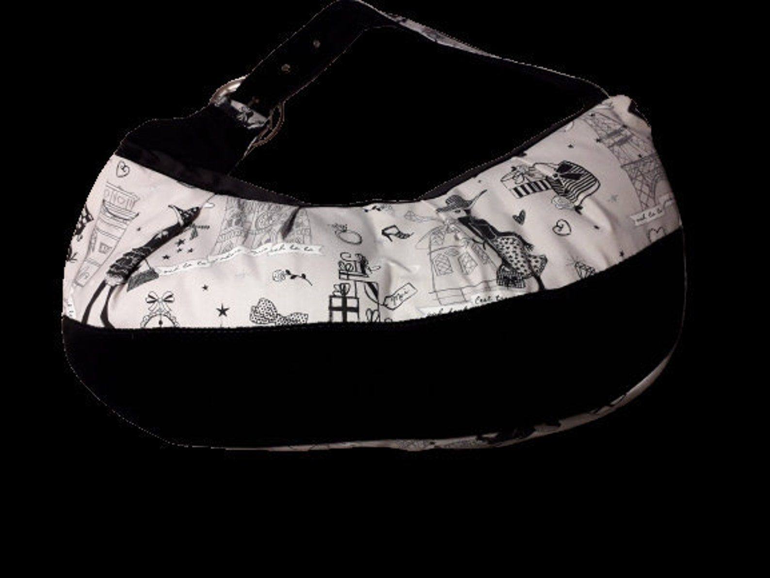 Parisian shoulder bag Etsy