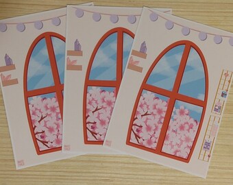 Cherry Blossom Window