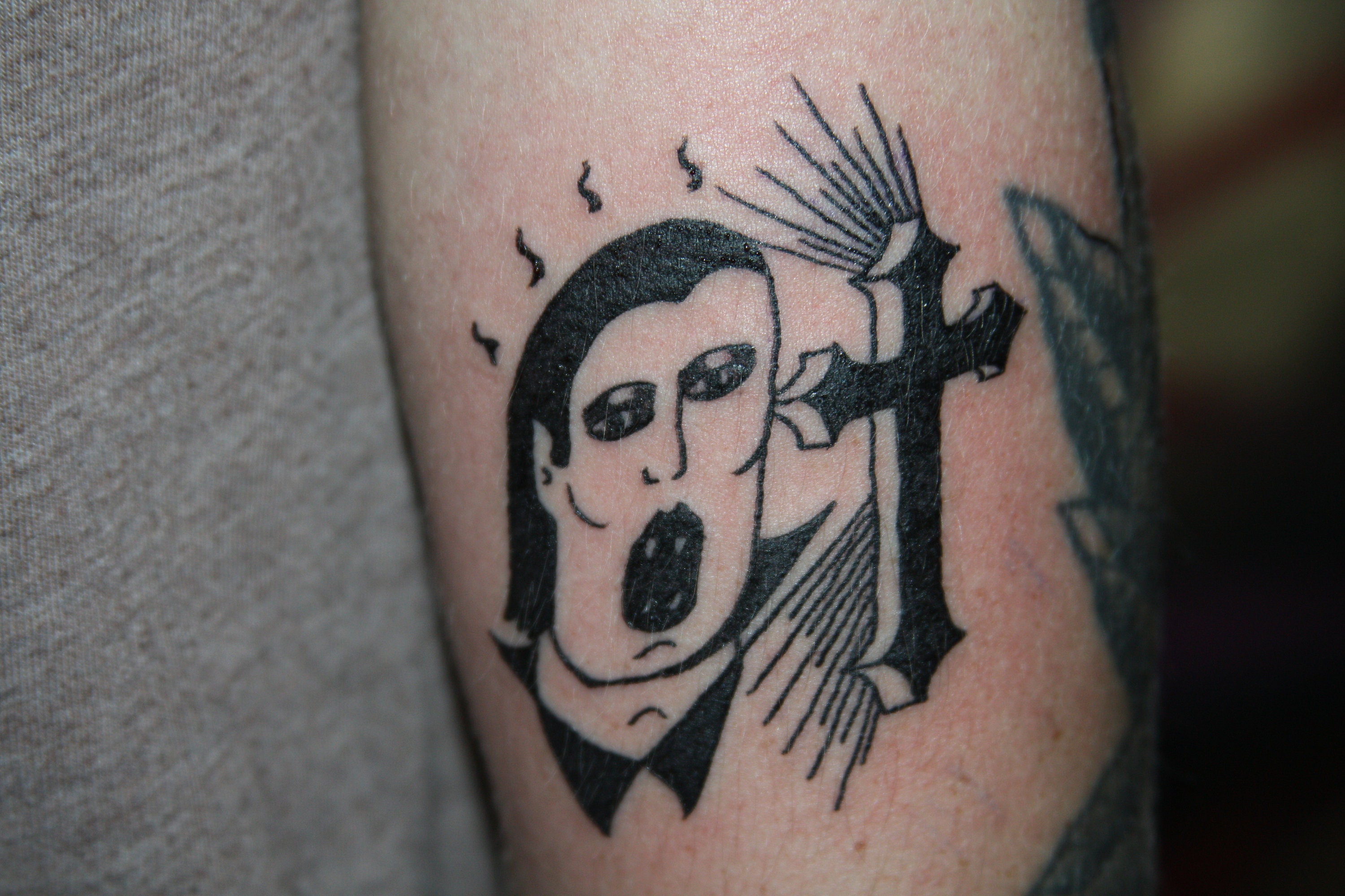 Fackel. Einzigartige TattooDesign kann nur einmal für eine Etsy