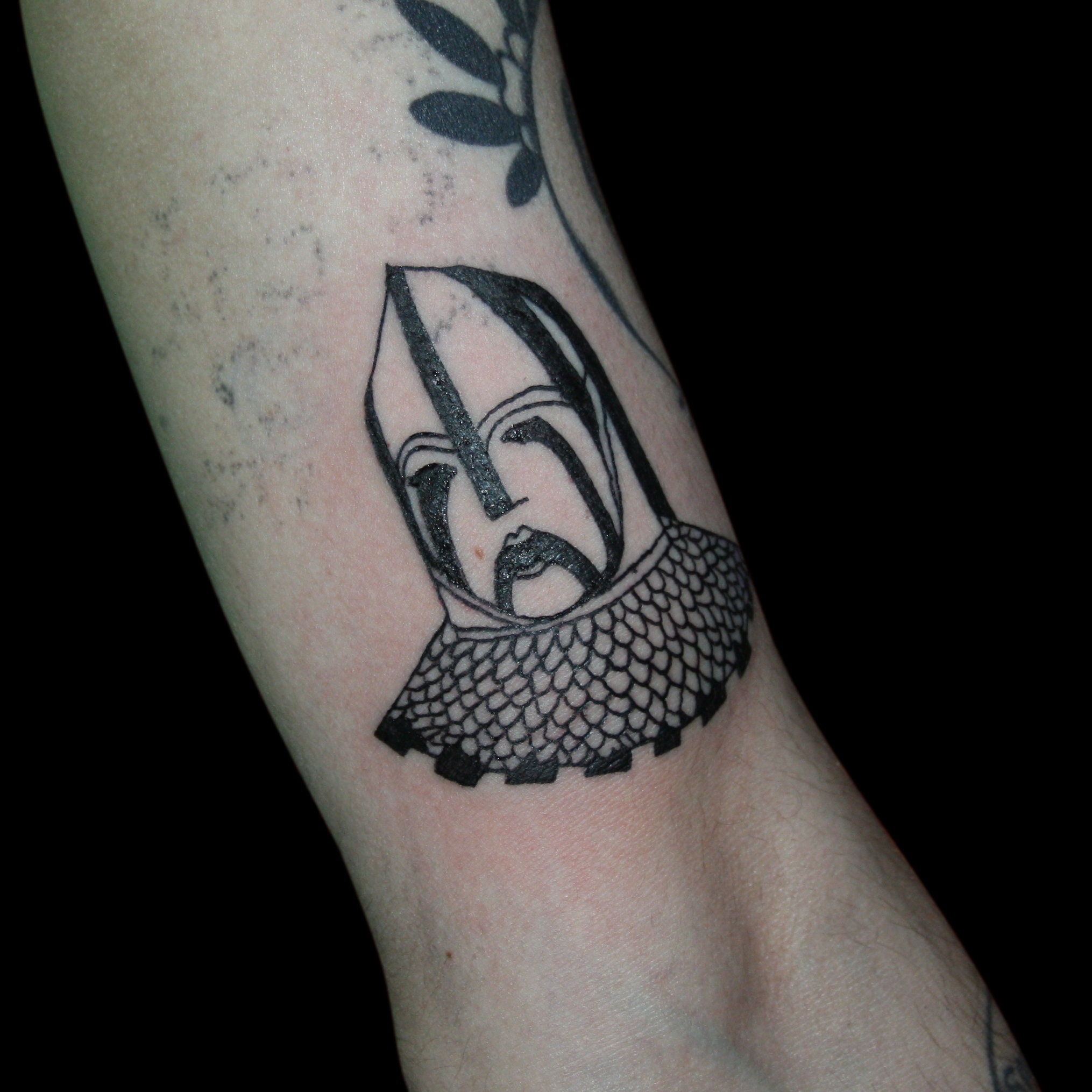 Fackel. Einzigartige TattooDesign kann nur einmal für eine Etsy