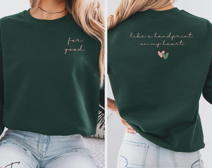 Featured listing image: For Good Crewneck | Inspired by Wicked