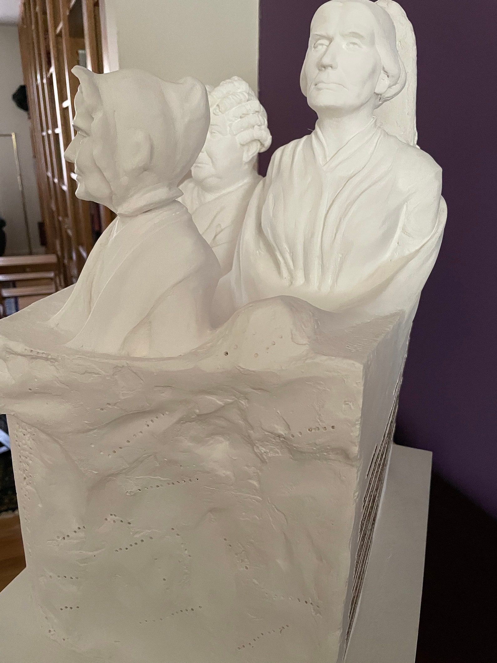 Replica van Adelaide Johnson's 1921 Suffrage Statue Etsy Nederland