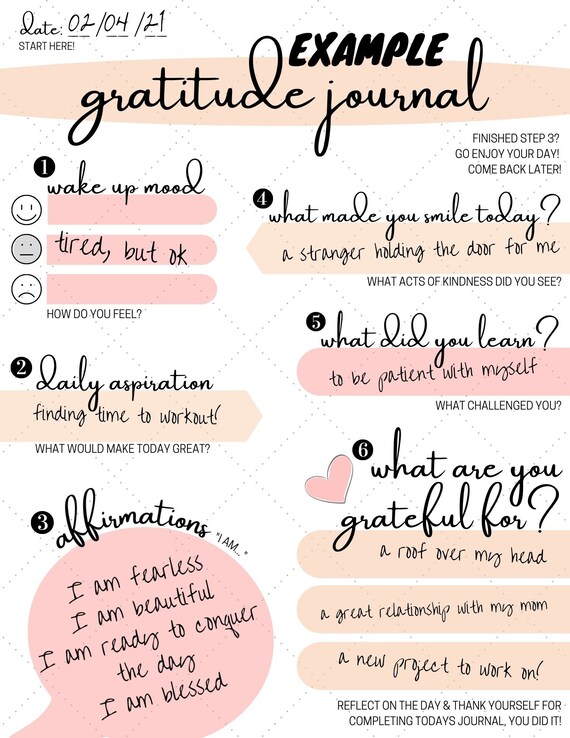 Daily Gratitude Journal for Women: 90 Day Gratitude Journal with Prompts  for Women | Daily Reflection Journal