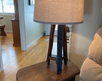 Bourbon Barrel Table Lamp