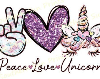 Free Free 207 Peace Love Unicorn Svg SVG PNG EPS DXF File
