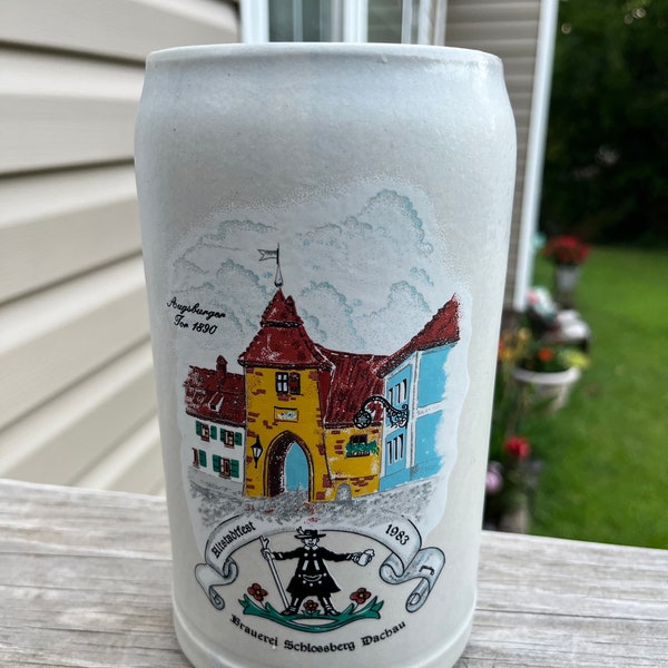 Vintage Nuremberg Old Town Festival Beer Stein 1983