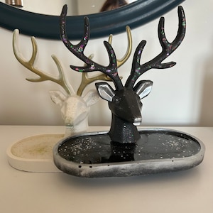 Deer head jewelry holder sale