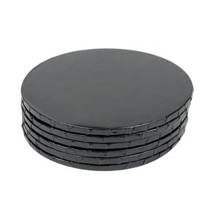 Black Circle Cake Drums Bild 1