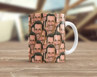Jon Hamm Coffee Cup | Jon Hamm Lover Tea Mug | 11oz & 15oz Coffee Mug