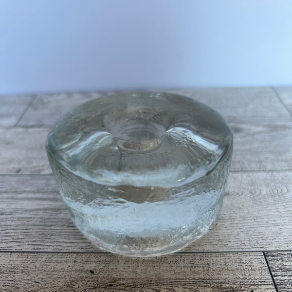 Blenko Candle Holder Etsy