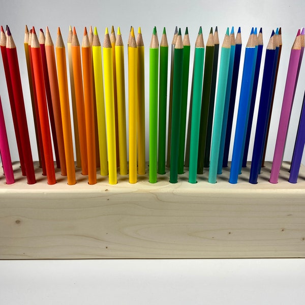 Colored Pencil Holder - Etsy