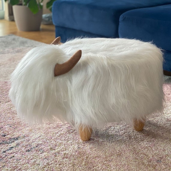 Buffalo footstool deals