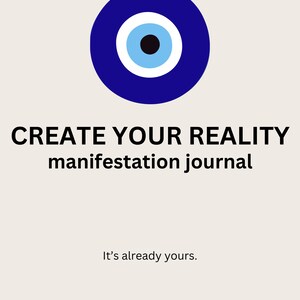 DIGITAL Manifestation journal - create your own reality