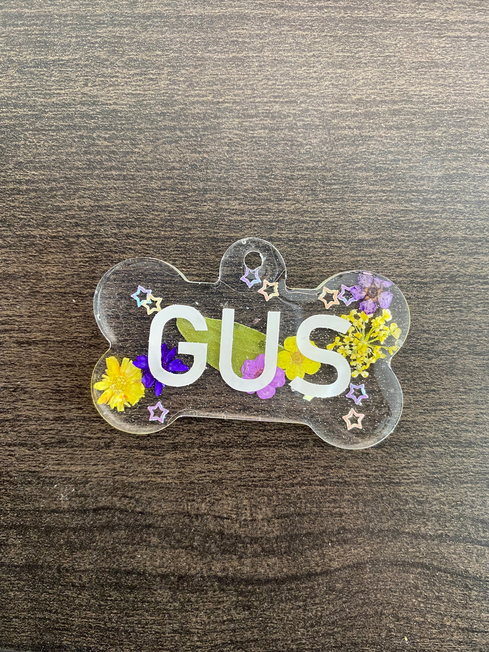 Personalisierbare Harz Knochen Hunde Namensanhänger Welpe Etsy