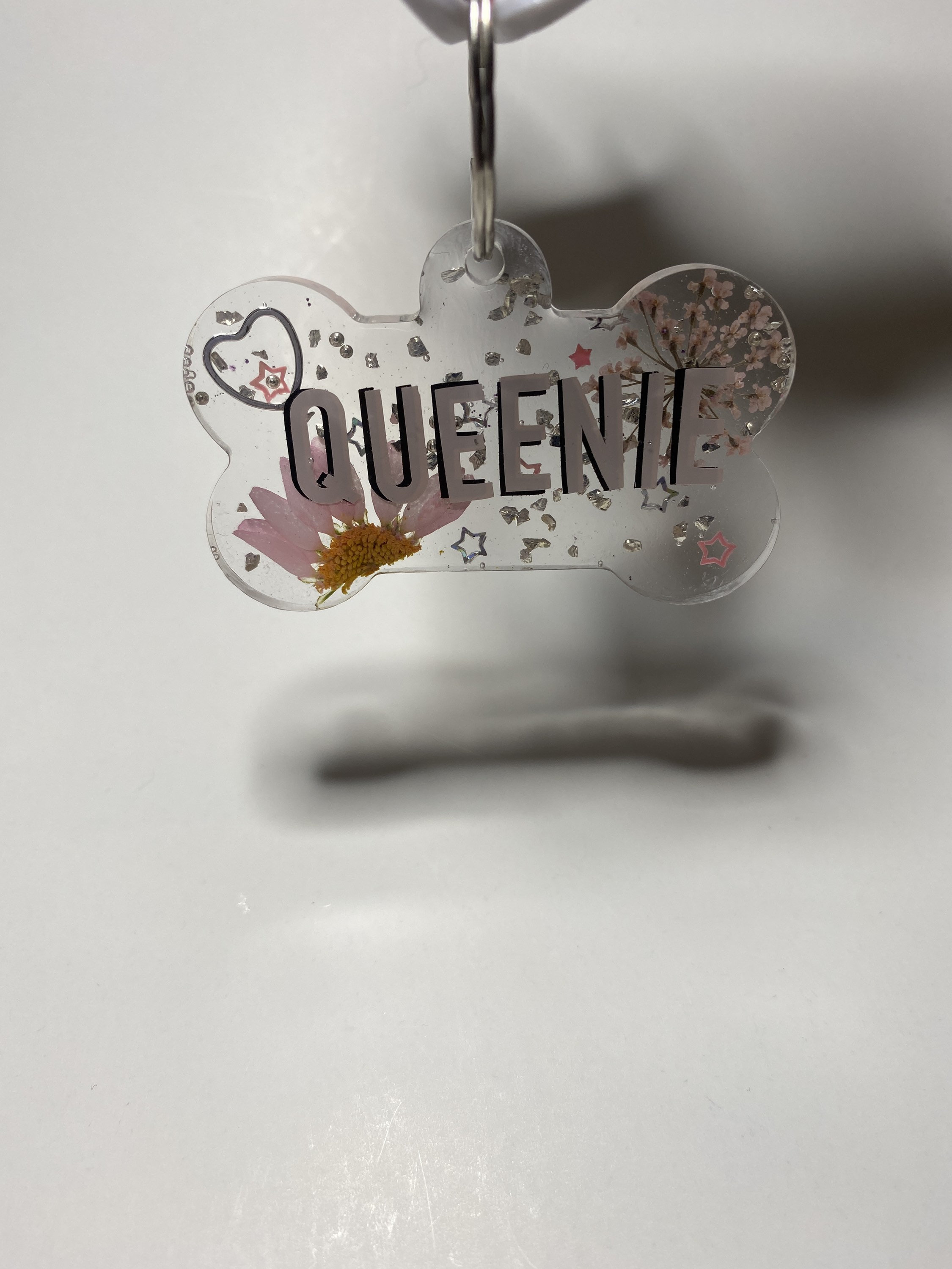 Personalisierbare Harz Knochen Hunde Namensanhänger Welpe Etsy