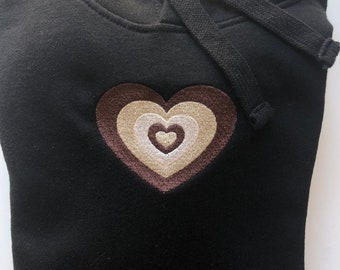 powerpuff heart sweater