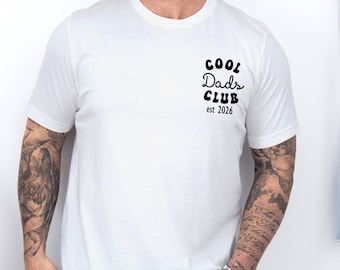 Cool Dads Club Shirt, Cool Dad Tshirt, Daddy Christmas, Cool Dads Club, Dad To Be Tee, Daddy Birthday Gift, New Dad Shirt, Dad Announcement