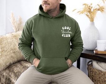 Cooler Dad Club Hoodie, Papa Geburtstagsgeschenk, Dad Weihnachten Top, Cooler Dads Club, Daddy zu sein, neuer Dad Hoodie, Dad Ankündigung