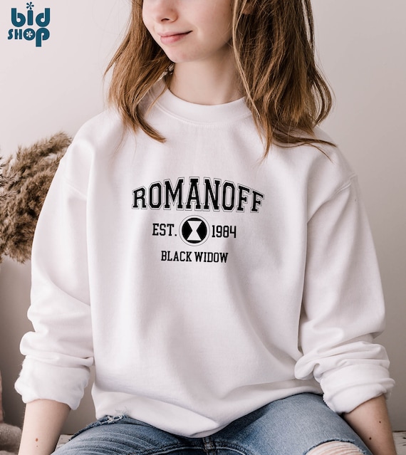 Black widow sweatshirt sale