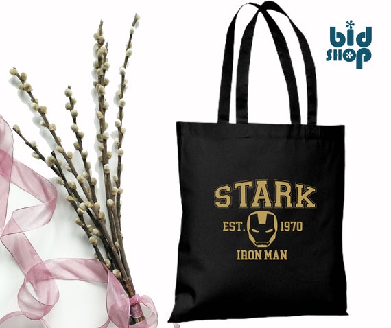 Tony Stark Tote Bag, Stark Industries Bag, Stark Shopping Bag, Marvel Tote  Bag, Arya Stark, Marvel Avengers Tote Bag, Iron Man Christmas 