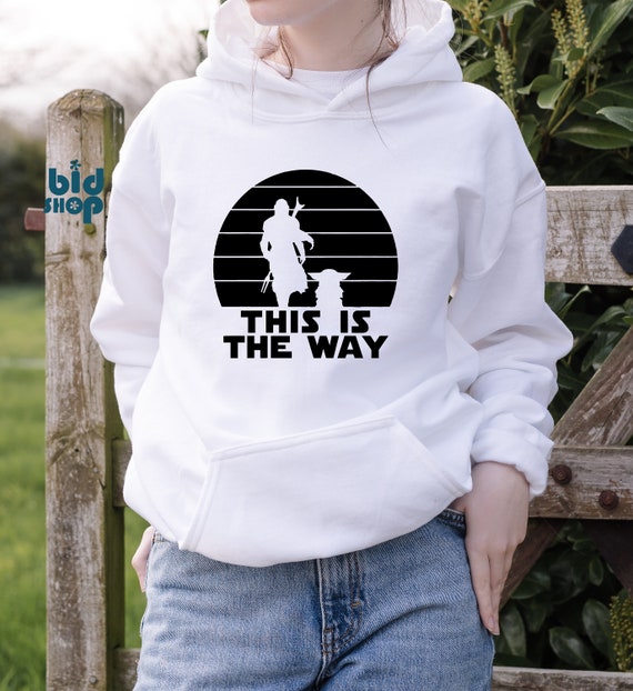 Mandalorian Hoodie Mandalorian This is the Way Star Wars Mandalorian Hoodie Wars Man Jumper Adult Unisex Hoodie Baby Yoda Christmas Etsy
