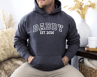 Personalisierter Hoodie für Papa, benutzerdefiniertes Geschenk zum Vatertag