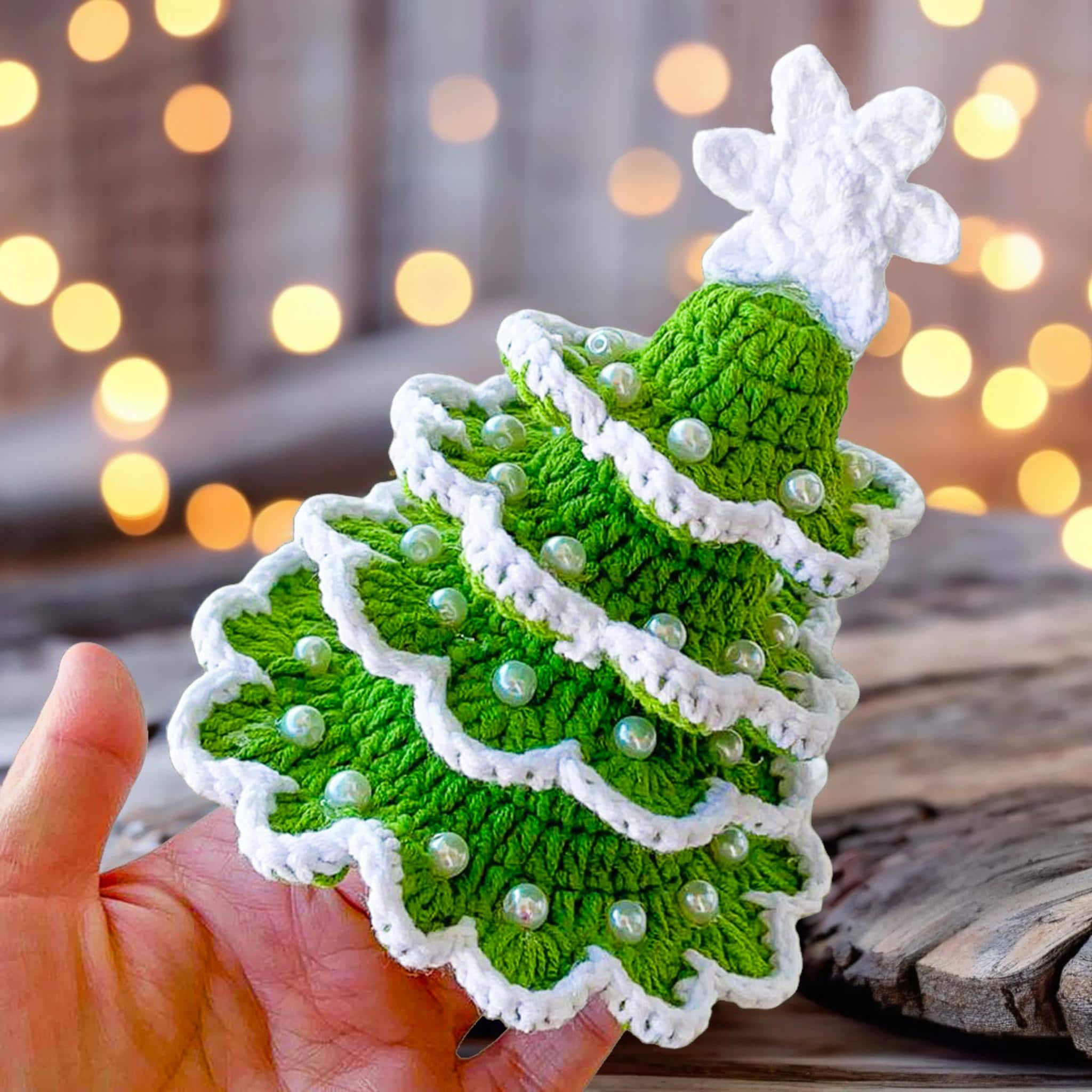 Crochet Christmas Tree Pattern PDF – Beginner Friendly Holiday Home ...