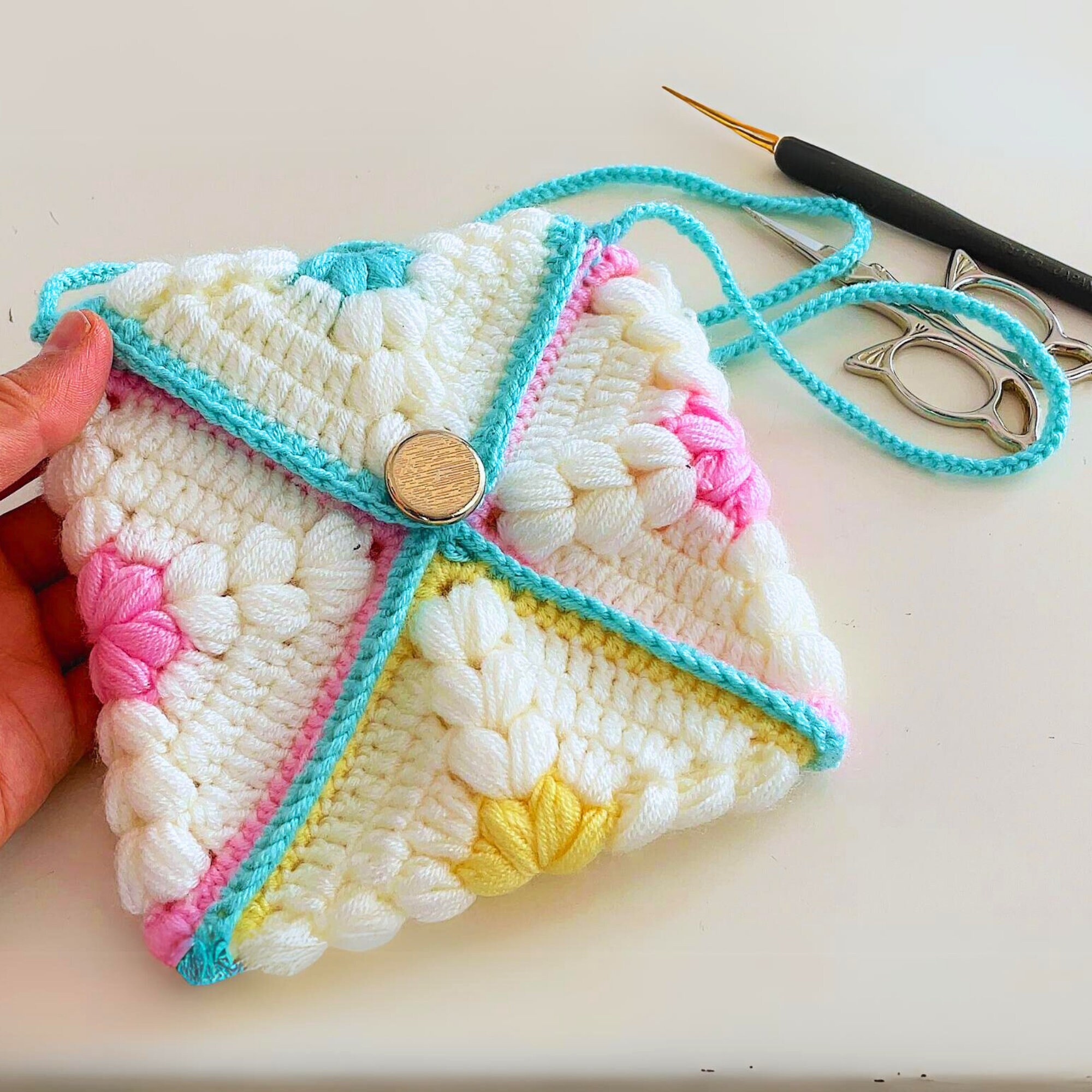 Mini tasje haken deals