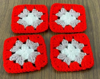 Easy Crochet Granny Square Pattern PDF, Beginner Blanket & Motif Tutorial Digital Download