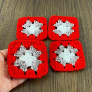 Easy Crochet Granny Square Pattern PDF, Simple Small Square Tutorial for Baby Blankets, Tote Bags, Shawls, or DIY Accessories