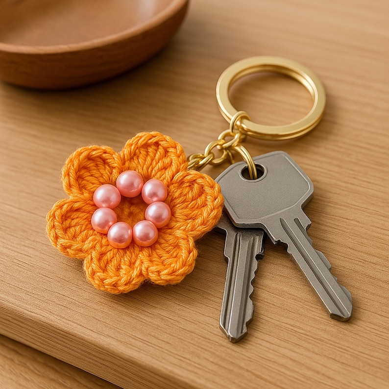 Crochet Keychain Set Pattern – 5 Amigurumi Charms PDF Tutorial - Etsy ...