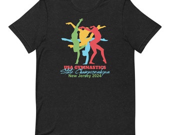 Adult 2024 State Championships USAGNJ Unisex t-shirt