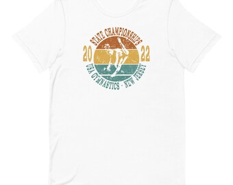 2022 USAG NJ State Championships T-Shirt | Adult Short-Sleeve Unisex T-Shirt
