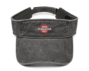 Go NJ Gymnastics | Denim Visor