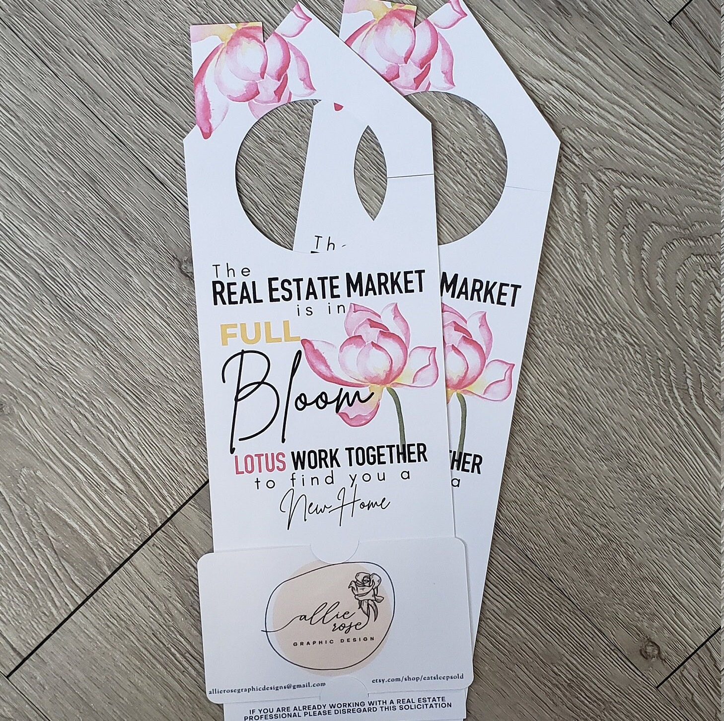 Real Estate Market is in Full Bloom Real Estate Marketing Realtor Door