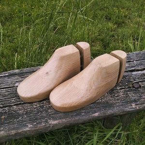 Shoe last for felting. Adjustable shoe last wooden