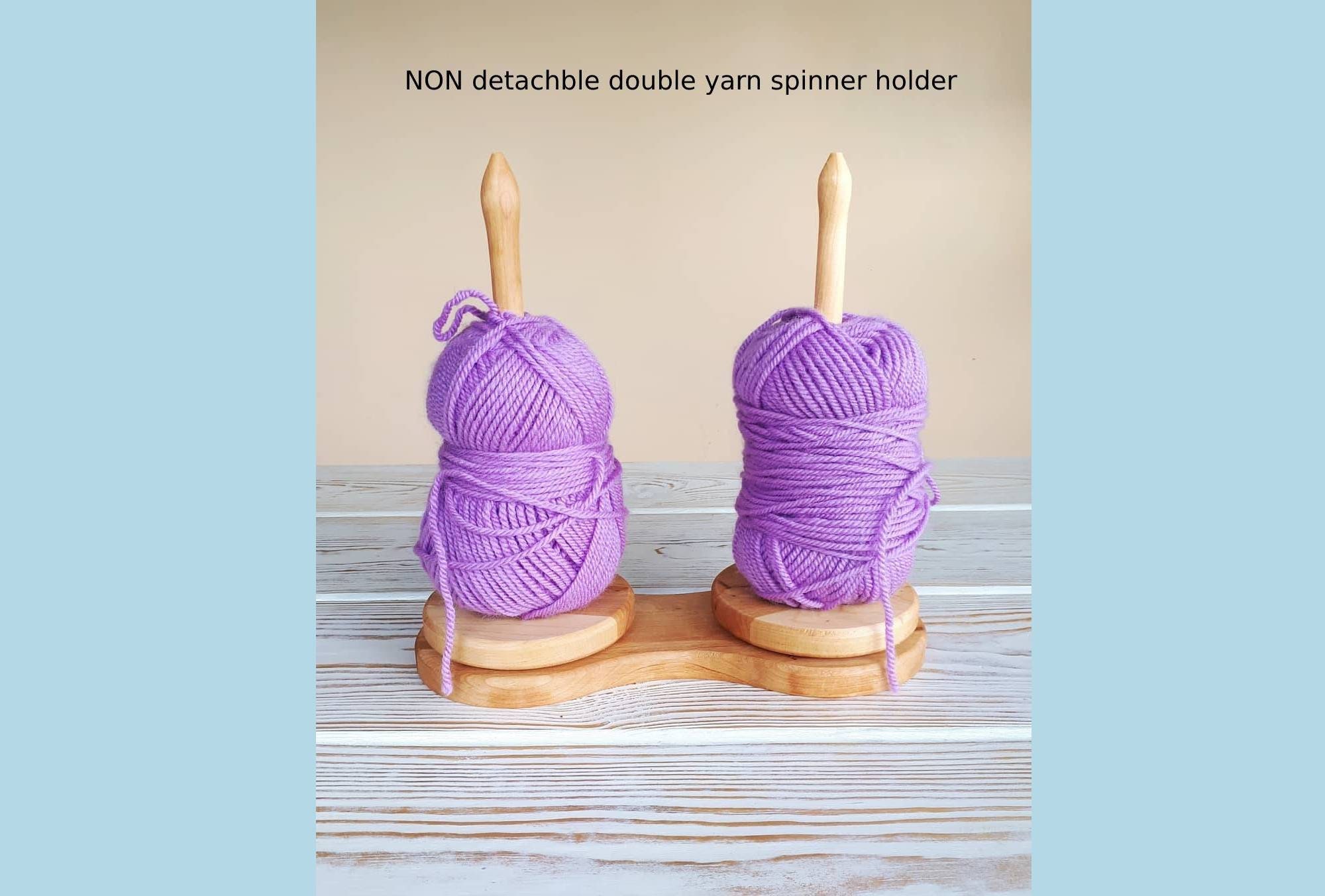 Yarn Winder. Double Yarn Holder Spinner. Yarn Buddy. Lazy Etsy